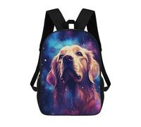 sinyumoney Dogs Universe Mochila Impresa En 3D Para Niños, Mochila Escolar, Mochilas De Viaje Para Niños, Bolsas De Libros De Alta Capacidad, Mochila Infantil 17inch