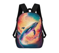 sinyumoney Dolphin Mochilas Mochilas Infantiles Mochila Escolar Mochila Escolar Infantil Impresa En 3D Mochilas De Viaje De Moda Para Niños De Primaria Y Secundaria 17inch