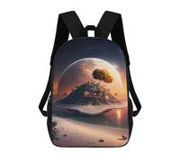 sinyumoney Dome Island Paradise Mochila Escolar Para Niñas Mochila Impermeable Mochila Informal De Día Mochila Ligera Para Niño Y Niña Mochila Escolar 17inch