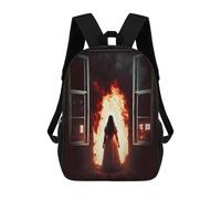 sinyumoney Doorway to Eternity Mochila Escolar De Moda Para Estudiantes, Adecuada Para Niños Y Niñas, Mochila Informal Para Viajes Al Aire Libre, Esencial Para El Día A Día 17inch