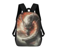 sinyumoney Dragon Artwork Fantasy -1 Mochila Escolar De Moda, Mochila Para Material Escolar, Mochila Impermeable Informal Para Acampar, Aventuras Al Aire Libre Y Viajes Diarios 17inch
