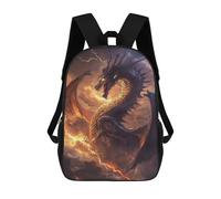 sinyumoney Dragon Artwork Fantasy -2 Mochila De Negocios Para Portátil, Mochila Unisex Informal Para Niñas, Niños Y Adolescentes 17inch