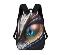 sinyumoney Dragon Eye Artwork-1 Mochila Infantil, Mochila Escolar Impresa En 3D, Mochila Para Niños Y Niñas, Mochila Escolar Ajustable Para La Escuela Primaria 17inch
