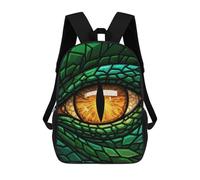sinyumoney Dragon Eye Close-Up Mochila, Mochila Escolar Impresa En 3D, Bolsa Para El Almuerzo Escolar, Mochila De Viaje, Mochila Para Amigos, Mochila Escolar Para Niñas Y Niños 17inch