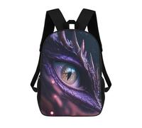 sinyumoney Dragon Eye Fantasy Artwork Mochila Escolar Infantil Impresa En 3D, Mochila Informal De Moda Para Niños, Mochila De Viaje De Alta Capacidad Para Libros Para Niños 17inch