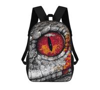 sinyumoney Dragon Eye Illustration Mochilas Infantiles Impresas En 3D De 17 Pulgadas. Mochila Escolar Informal Impresa En 3D Para Niños De Primaria Y Secundaria.