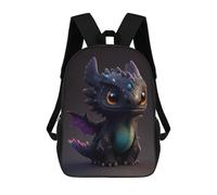 sinyumoney Dragon Fantasy Artwork Mochila Escolar Infantil Impresa En 3D Para Niños, Mochilas De Viaje De Alta Capacidad, Bolsas Para Libros, Mochila Escolar Infantil 17inch