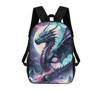 sinyumoney Dragon Fantasy Galaxy 2 Mochilas Para Niños Mochilas Escolares Mochila Escolar Para Niños Impresa En 3D Mochilas De Viaje De Moda Para Niños De Primaria Y Secundaria 17inch