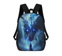 sinyumoney Dragon Girl Power Mochila De Viaje Resistente Al Agua, Bolsa Para Computadora Para Hombres, Mujeres Y Adolescentes 17inch
