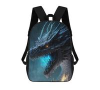 sinyumoney Dragon Head Artwork -1 Mochila Escolar, De Negocios, Para Portátil, Unisex, Informal, Para Adolescentes, Chicas, Chicos, Mujeres Y Hombres 17inch