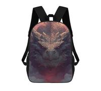 sinyumoney Dragon Head in Clouds -1 Mochila Escolar Ligera Para Aeropuerto, Estudiantes Universitarios, Mochila Para Niños/niñas/adolescentes 17inch
