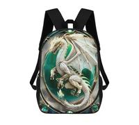 sinyumoney Dragon Kintsugi Art Mochila Escolar Infantil Impresa En 3D Para Niños, Mochila De Viaje De Alta Capacidad, Bolsas Para Libros, Mochila Escolar Infantil 17inch