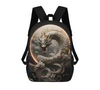sinyumoney Dragon Moon Mythology -1 Mochila Escolar Impresa En 3D Para Niños Y Niñas, Mochila Escolar, Mochila De Viaje Para Niños 17inch
