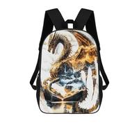 sinyumoney Dragon of Eternal Dawn Mochila Escolar Resistente Al Agua, Mochila Escolar De Negocios Para Niños/niñas/adolescentes 17inch
