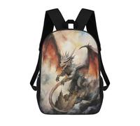 sinyumoney Dragon On A Mountain Mochila Ligera Para La Escuela, Mochila Escolar, Mochila Para La Universidad Para Niñas Y Adolescentes 17inch
