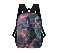 Sinyumoney Dragon On The Cliff Edge Mochila Escolar Impreso 3D para Niños Y Niñas Mochila Portátil Para Niños/Estudiantes/Adultos, Mystical Dragon On Edge, 17"