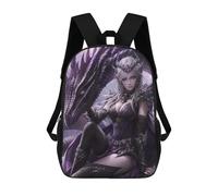 sinyumoney Dragon Queen Armor Set Mochila Escolar Infantil Impresa En 3D Para Niños, Mochila De Viaje De Alta Capacidad, Mochilas Para Libros De 17 Pulgadas Para Niños