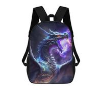 sinyumoney Dragon Ruler of The Galaxy Mochilas Escolares Impresas En 3D, Mochila Escolar Informal Para Niños, Mochila Escolar De Moda Para Estudiantes De Secundaria 17inch