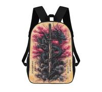 sinyumoney Dragon Sword Art Print -1 Mochila Escolar De 17 Pulgadas Impresa En 3D Mochilas Infantiles Mochila Genial Impresa En 3D Para Niños De Primaria Y Secundaria