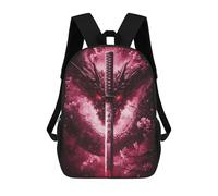 sinyumoney Dragon Sword Fantasy Poster Mochila Escolar Infantil Impresa En 3D Para Niños, Mochila De Viaje De Alta Capacidad, Mochilas Para Libros De 17 Pulgadas Para Niños