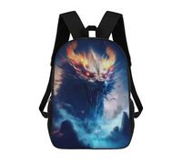 sinyumoney Dragon's Breath Fantasy Artwork Mochilas Escolares Para Ordenador, Ideales Para El Colegio/trabajo/viajes, Acampadas, Aventuras Al Aire Libre Y Viajes Diarios 17inch