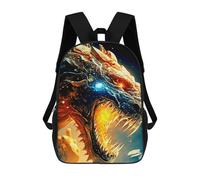 sinyumoney Dragon's Fiery Roar -3 Mochilas Informales Para Niños, Mochila Escolar Para Adolescentes, Niñas Y Niños, Mochilas Para Libros 17inch