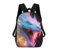 sinyumoney Dragons Quest Mochila Escolar Para Institutos Y Escuelas Secundarias. Mochila Informal Para Adolescentes, Chicas, Chicos, Mujeres Y Hombres. 17inch