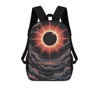 sinyumoney Dramatic Solar Eclipse Art Mochila Infantil, Mochila Escolar Infantil, Mochilas Escolares Impresas En 3D Para Niños Y Estudiantes Adolescentes 17inch