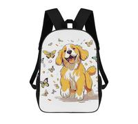 sinyumoney Drawing Dog Mochilas Para Niños, Mochilas Escolares Personalizadas En 3D Para Niños Y Niñas, Mochilas Escolares Grandes, Mochilas Informales Para El Día A Día 17inch