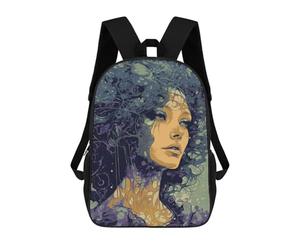 sinyumoney Dreaming Girl Mochila Escolar Infantil Impresa En 3D Mochila De Viaje De Alta Capacidad Bolsas Para Libros Mochila Infantil 17inch