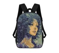 sinyumoney Dreaming Girl Mochila Ligera Para La Escuela, Mochila Escolar, Mochila Para La Universidad Para Niñas Y Adolescentes 17inch