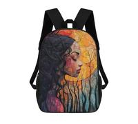 sinyumoney Dreaming Woman Mochila Escolar Resistente Al Agua Para Computadora, Ideal Para Campus, Actividades Al Aire Libre, Viajes Y Deportes 17inch
