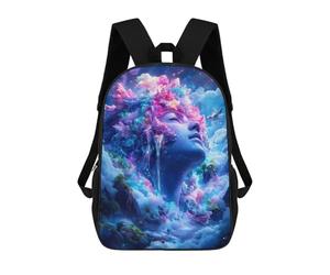 sinyumoney Dreamy Cloud Woman Mochila Escolar, Mochila De Viaje, Mochila Universitaria, Mochilas Para El Campus, Viajes Al Aire Libre, Deportes 17inch