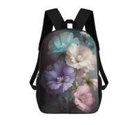sinyumoney Dreamy Pastel Flowers Mochila Infantil Con Impresión 3D, Mochila Escolar Para Niños, Mochila Informal Divertida Para Niños Y Adolescentes 17inch