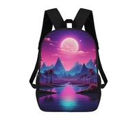 sinyumoney Dreamy Synthwave Serenity Mochilas Para Niños Mochila Escolar Mochila Escolar Impresa En 3D Mochilas Escolares De Moda Para Niños De Primaria Y Secundaria 17inch