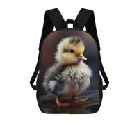 sinyumoney Duck Cute Animal Mochila Escolar Infantil Impresa En 3D 17inch Mochilas Escolares Para Niños, Estilo Casual Y Moderno, Mochilas De Viaje De Alta Capacidad