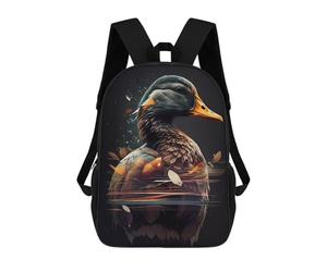 sinyumoney Duck Exposure Art Mochila Escolar, Mochila Informal, Mochila De Día, Mochila Escolar, De Trabajo Y De Viaje Para Hombres, Mujeres Y Adolescentes. 17inch