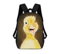 sinyumoney Duck Funny Mochila Escolar Mochila De Día Mochila De Negocios Mochila Impermeable Para Libros Para Hombres/mujeres 17inch