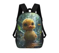 sinyumoney Duckling Cartoon Animal Mochila Escolar Impresa En 3D 17inch Mochilas De Moda Para Niños, Mochilas Escolares Para Niños De Primaria Y Secundaria
