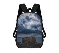 sinyumoney Dunnottar Castle Scotland Mochila Escolar Impresa En 3D Para Niños Mochilas De Viaje De Alta Capacidad Bolsas Para Libros Mochila Escolar Para Niños Mochila 17inch