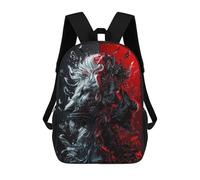 sinyumoney Dynamic Lion Art Print Mochilas Infantiles Mochila Escolar Impresa En 3D Para Niños Mochilas De Viaje Bolsas Para Libros Para Niños 17inch Mochila Escolar