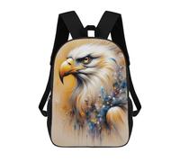 sinyumoney Eagle Art Print, Abstract Painting 17inch Mochila Escolar Impresa En 3D Para Niños, Mochila Escolar Informal De Moda, Mochilas De Viaje Para Niños Y Estudiantes.
