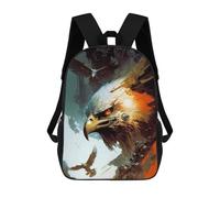 sinyumoney Eagle in Flight Mochila Infantil, Mochila Escolar Impresa En 3D, Mochila Para Niños Y Niñas, Mochila Escolar Ajustable Para La Escuela Primaria 17inch