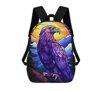 sinyumoney Eagle In The Wild Abstract Mochila Escolar Infantil Impresa En 3D Para Niños, Mochilas De Viaje, Bolsas Para Libros Para Niños Estudiantes De Primaria 17inch