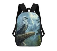 sinyumoney Eagle on Mountaintop Mochila, Mochila Infantil, Mochila Escolar Para Estudiantes, Mochila Para Libros, Mochila Escolar Impresa En 3D Para Niños Y Niñas 17inch