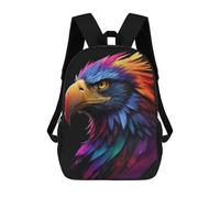 sinyumoney Eagle Splash Painting Mochila Escolar Infantil, Mochilas Impresas En 3D, Mochilas Escolares De Moda Para Niños De Primaria Y Secundaria 17inch