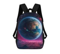 sinyumoney Earth from Space Mochilas Infantiles Impresas En 3D Para Niños. Mochilas De Viaje De Moda Para Niños. Mochila Escolar Para Estudiantes De Primaria Y Secundaria.