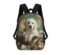 sinyumoney Easter Basket with Cute Puppy-1 Mochilas Infantiles Mochila Escolar Impresa En 3D Para Niños Mochilas De Viaje Bolsas Para Libros Para Niños 17inch Mochila Escolar