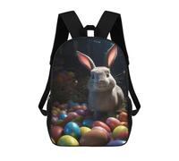 sinyumoney Easter Bunny V Mochilas Mochilas Infantiles Mochila Escolar Mochila Escolar Infantil Impresa En 3D Mochilas De Viaje De Moda Para Niños De Primaria Y Secundaria 17inch