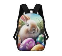sinyumoney Easter Bunny with Eggs-1 Mochilas Mochilas Infantiles Mochila Escolar Mochila Escolar Infantil Impresa En 3D Mochilas De Viaje De Moda Para Niños De Primaria Y Secundaria 17inch